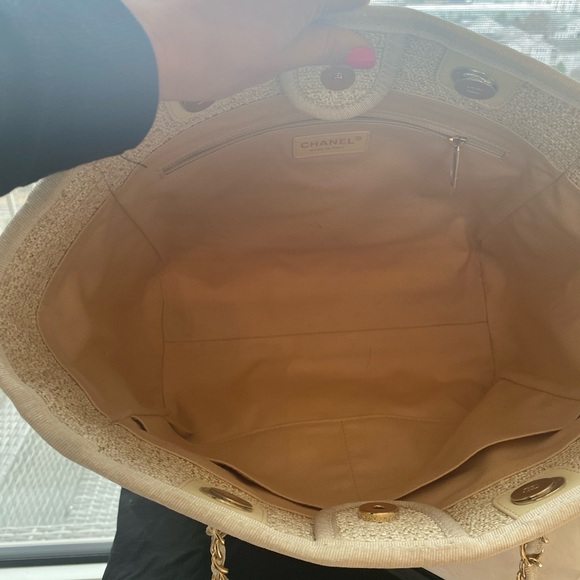 Authentic Chanel Deauville Bag - Picture 6 of 10